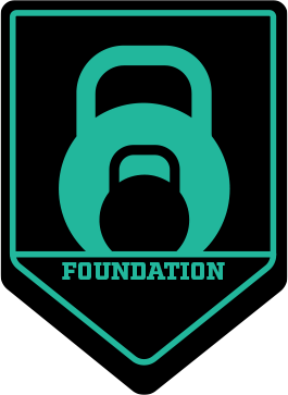 Foundation kettlebell badge