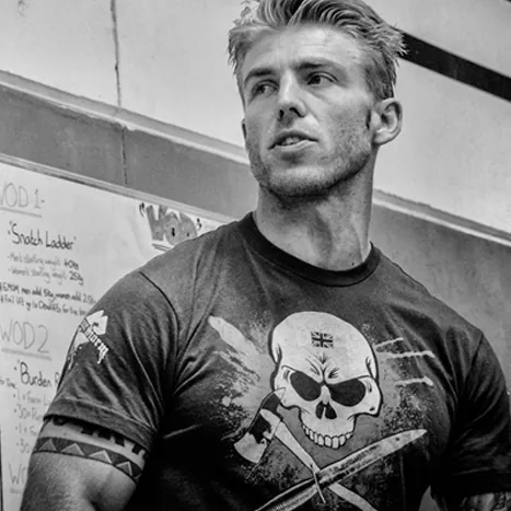 Ryan Wells, head coach at Axe & Dagger Fitness gym in Bulkington